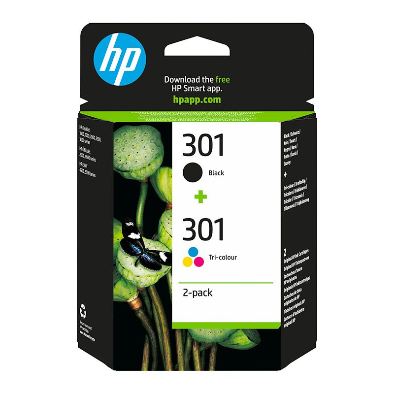 Cartouches D'encre Hp 301 - 3 Couleurs Authentique (ch562ee) Bon état -  reconditionné disponible sur Electro Depot